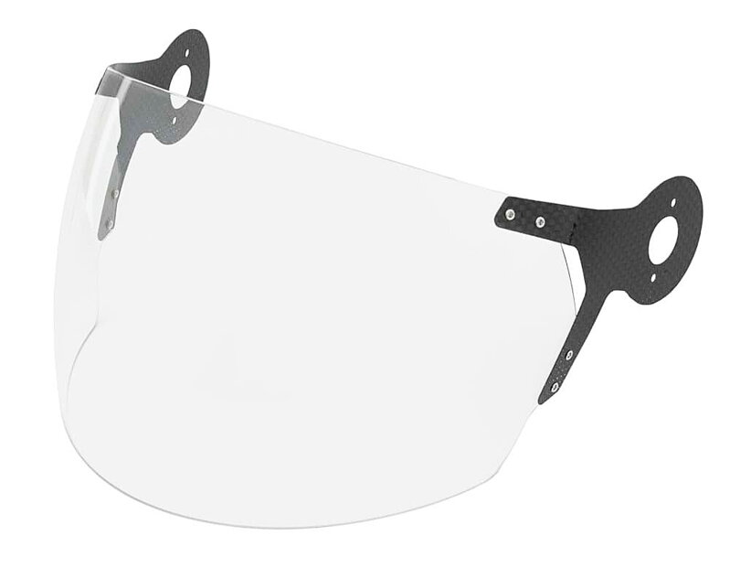 Plexi VESPA Argentario číre s karbónovým úchytom