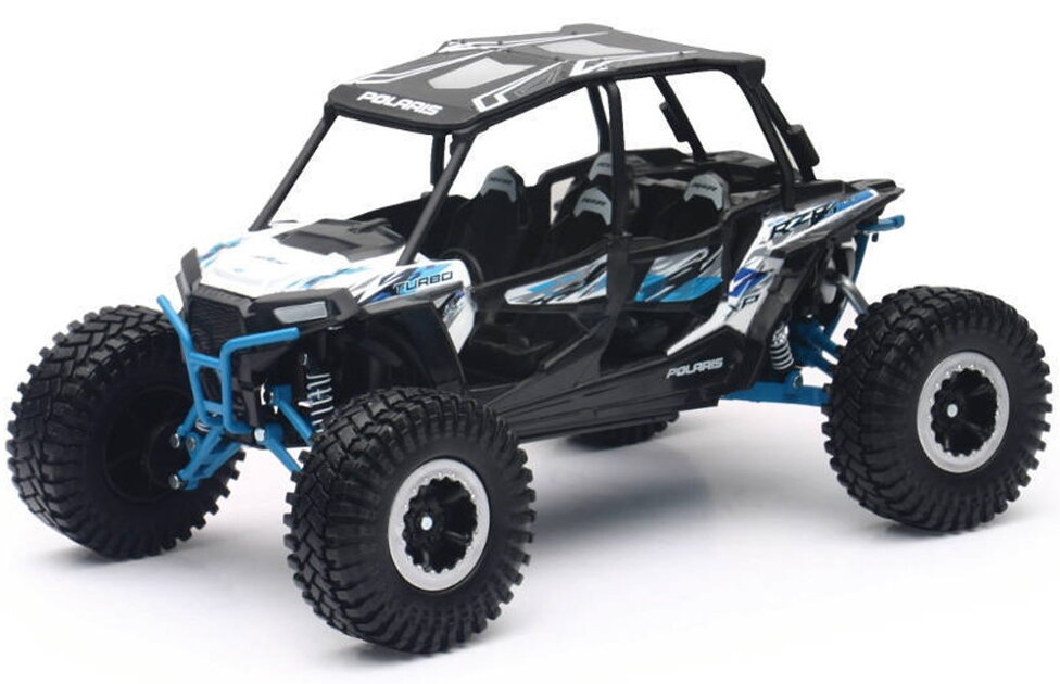 Model POLARIS RZR XP 4 Turbo EPS 1:18 biely (57976)