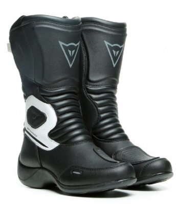 Dámske čižmy DAINESE Aurora D-WP čierno biele