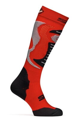 Ponožky SIDI Faenza červeno čierne