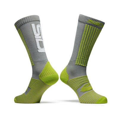 Ponožky SIDI X-Race sivo zelené