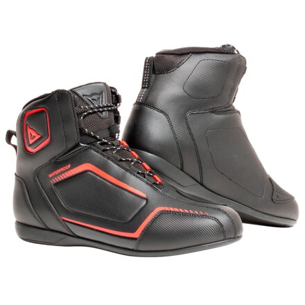 Topánky DAINESE Raptors D-WP čierno červené fluo