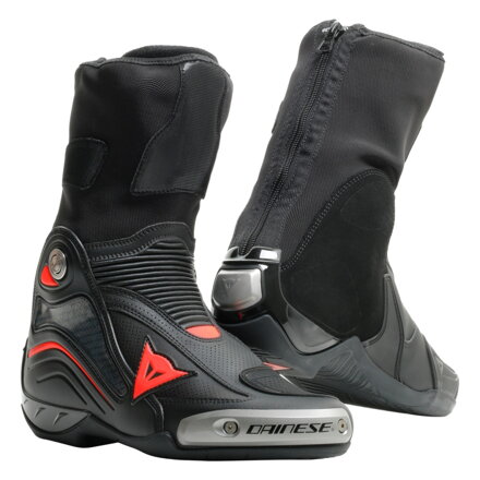 Čižmy DAINESE Axial D1 Air čierno červené fluo