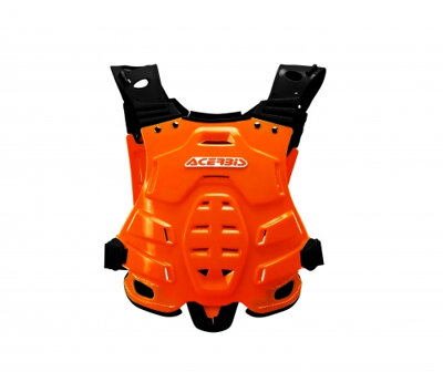 Chránič hrude a chrbta ACERBIS Profile oranžový fluo