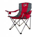 Skladacia stolička MOTO GP červeno sivá