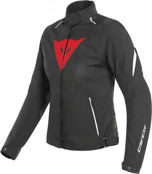 Dámska bunda DAINESE Laguna Seca 3 D-Dry® čierno lávovo červeno biela