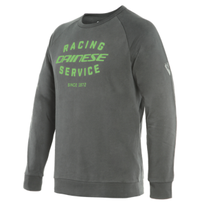 Mikina DAINESE Paddock Sweatshirt sivo zelená