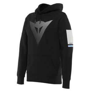 Mikina DAINESE Fade čierno sivo biela