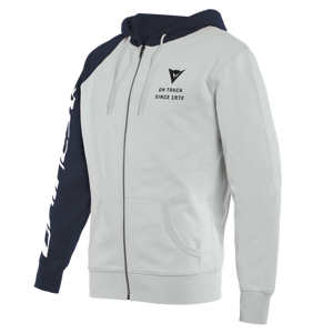 Mikina DAINESE Paddock Full-zip Hoodie tmavomodro svetlo-sivá