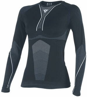Termo tričko DAINESE D-Core Dry dámske čierno biele