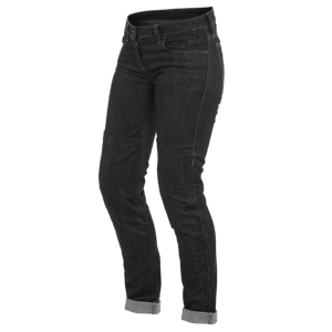 Dámske motocyklové rifle DAINESE Denim Slim čierne