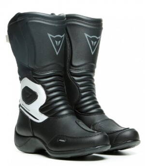 Dámske čižmy DAINESE Aurora D-WP čierno biele
