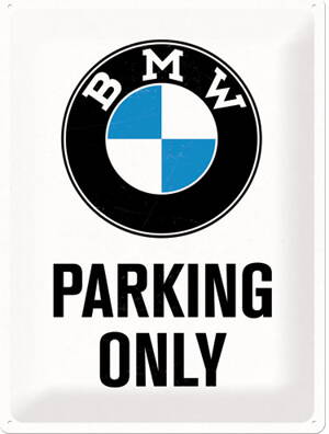 Parkovacia tabuľka BMW Parking Only 200x300mm