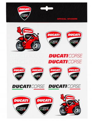 Sada nálepiek DUCATI Big Multicolor