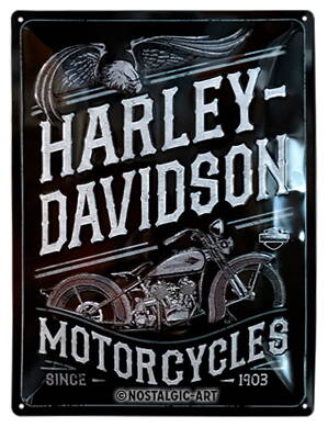 Parkovacia tabuľka HARLEY DAVIDSON MOtorcycles