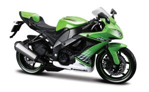 MAISTO Model KAWASAKI Ninja ZX-10R 1:12 zelená