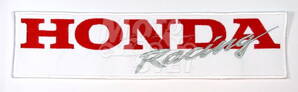 Nášivka HONDA Racing veľká bielo-červená