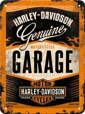 Parkovacia tabuľka HARLEY DAVIDSON Garage