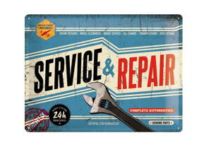 Tabuľka Service & Repair