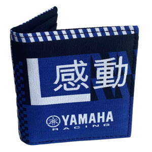 Plátená peňaženka YAMAHA Racing Paddock modrá 