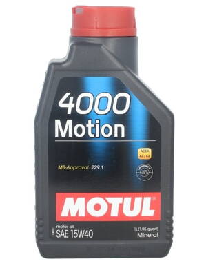 MOTUL 4000 MOTION 15W40 1L