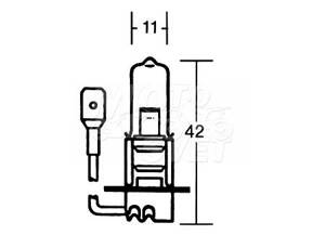 H3 Žiarovka 12V 55W PK22S