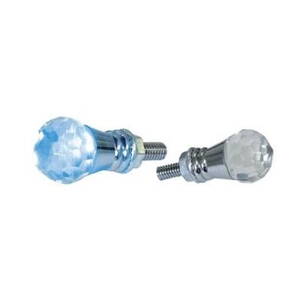 LED svietiace skrutky BIKE IT - modré