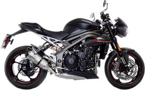Výfuk LEO VINCE FACTORY S SLIP-ON pre TRIUMPH SPEED TRIPLE 1050 14279S