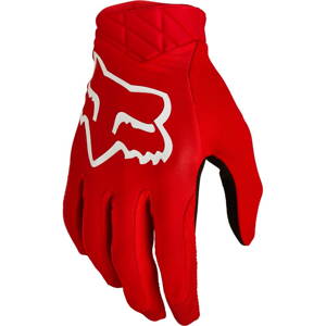 Rukavice FOX Airline červené fluo