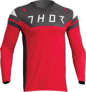 Dres THOR Prime Rival červeno šedý 