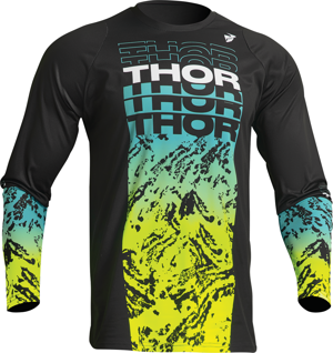 Dres THOR Sector Atlas čierno tyrkysový