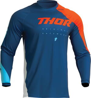 Dres THOR Sector Edge tmavomodro oranžový 