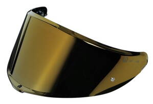 Plexi AGV K6 príprava pre Pinlock zrkadlové zlaté