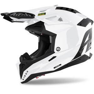 Prilba AIROH Aviator 3 Color biela lesklá
