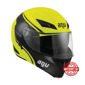 Vyklápacia prilba AGV Compact ST Course Yellow/Black