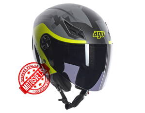 Otvorená prilba AGV Blade Camodaz žltá