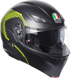 Prilba AGV COMPACT ST Vermont Pinlock čierno žltá matná