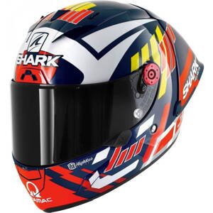 Prilba SHARK RACE-R PRO GP REPLICA Zarco Signature modro bielo červená BWR