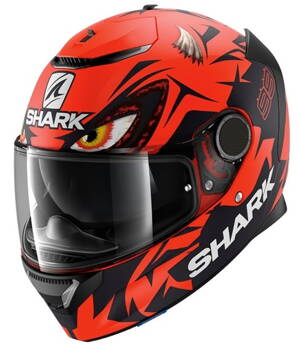 Prilba SHARK SPARTAN Lorenzo Austria GP červeno čierná matná RKR