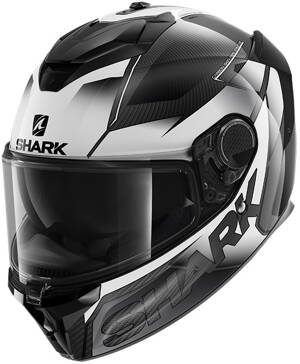 Prilba SHARK SPARTAN GT Carbon Shestter karbónovo biela DWW