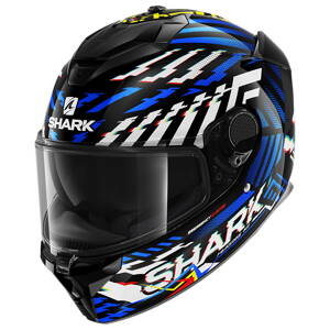 Prilba SHARK SPARTAN GT E-brake čierno žlto modrá lesklá KYB