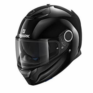 Prilba SHARK SPARTAN Blank čierna lesklá BLK