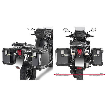 Nosič bočných kufrov GIVI pre TRIUMPH TIGER PL6408CAM 