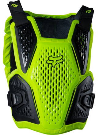 FOX Raceframe Impact chránič hrude žltý fluo