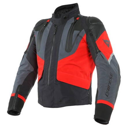 Bunda DAINESE Sport Master Gore-tex čierno lávovo červeno sivá 