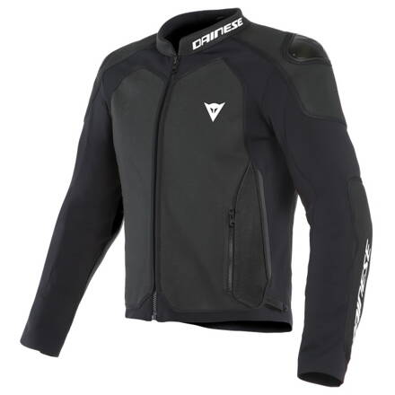 Kožená bunda DAINESE Intrepida perforovaná čierna matná 