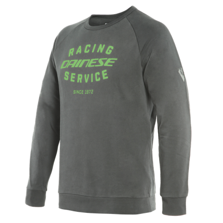 Mikina DAINESE Paddock Sweatshirt sivo zelená