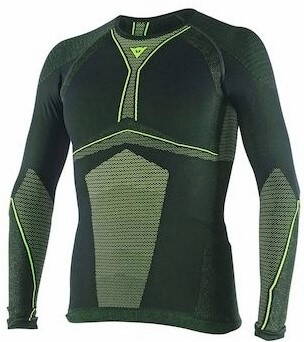 Termo tričko DAINESE D-Core Dry čierno žlté fluo