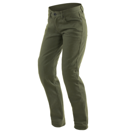 Dámske motocyklové rifle DAINESE Casual Slim olive
