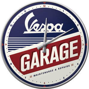 Nástenné hodiny VESPA Garage